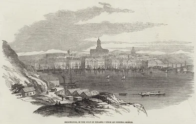 Helsingfors, in de Golf van Finland