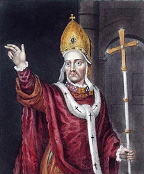 Henry Chichely (ca. 1362-1443), naar een schilderij in de Bodleian Gallery
