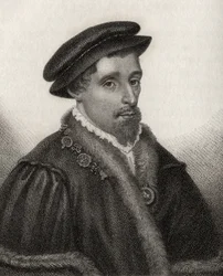 Henry Howard, Graaf van Surrey, gegraveerd door Rivers, uit 