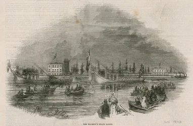 De Staatsbarge van Hare Majesteit