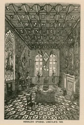 Heraldiek Studio, Lincolns Inn, Londen