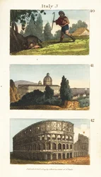 Historische uitzichten van Italië