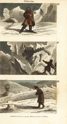 Historische uitzichten van Siberië