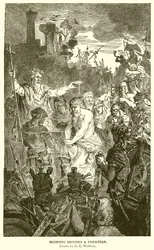 Holdwig wordt christen