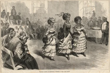 Vakantiespelen in Richmond, Virginia; de Cake Walk