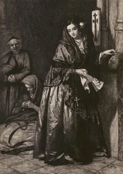 Heilig water, geëtst door G W Rhead, naar J Phillips