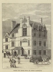 Tehuis voor Smack Boys in Great Yarmouth