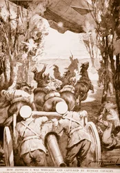 Hoe Zeppelin 5 werd verwoest en gevangen door Russische cavalerie