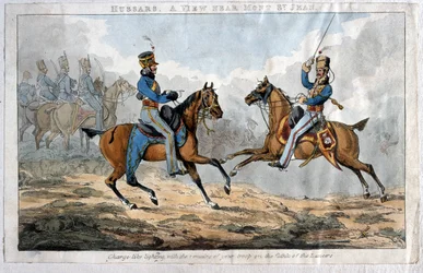 Huzaren, Een uitzicht nabij Mont St Jean