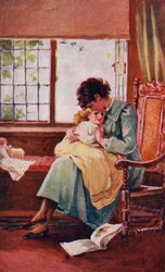 Illustratie voor A World of Girls door L T Meade
