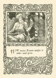 Illustratie voor Rubaiyat van Omar Khayyam