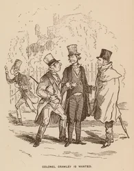 Illustratie voor Vanity Fair door Thackeray