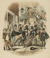 Illustratie uit Nicholas Nickleby