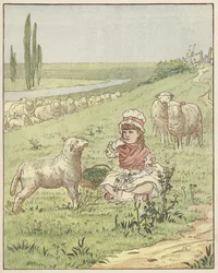 In de weiden