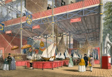 India, Nr. 3, Grote Tentoonstelling, 1851