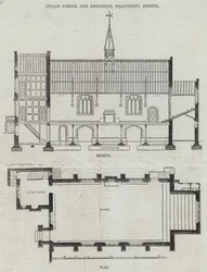 Kleuterschool en woning, Pile-Street, Bristol