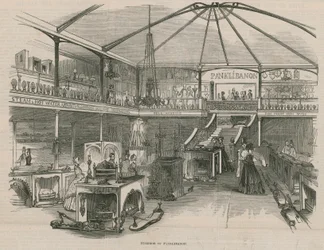Interieur van Panklibanon