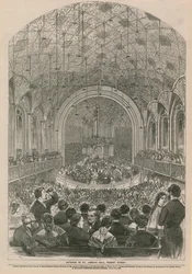 Interieur van St Jamess Hall