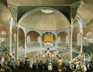 Interieur van Surry Chapel