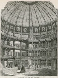 Interieur van de Nieuwe Kolenbeurs, Thames Street