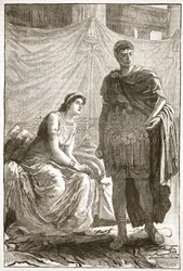Interview tussen Octavianus en Cleopatra