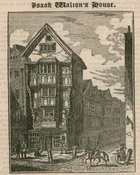 Isaak Waltons Huis, Fleet Street, Londen