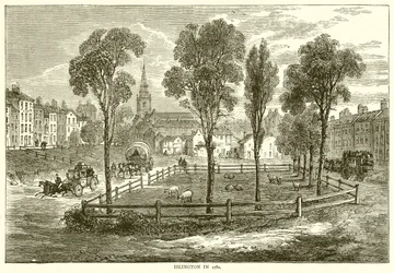 Islington in 1780