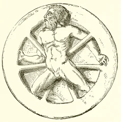 Ixion op het Wiel