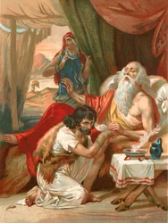 Jacob bedriegt zijn vader Isaac