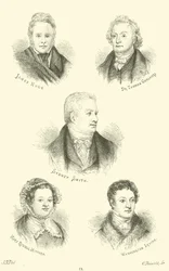 James Hogg, Dr. Thomas Chalmers, Sydney Smith, Mary Russell Mitford, Washington Irving