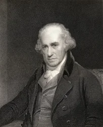 James Watt (1736-1819) uit Gallery of Portraits, gepubliceerd in 1833
