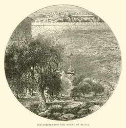 Jeruzalem vanaf de Olijfberg