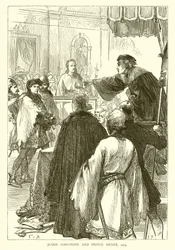 Rechter Gascoigne en prins Hendrik, 1413