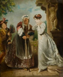 Julia en de verpleegster