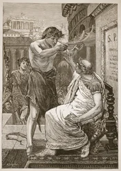 Julius Caesar weigert de kroon aangeboden door Anthony