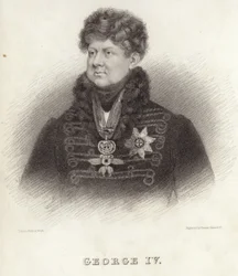 Koning George IV van Groot-Brittannië en Ierland