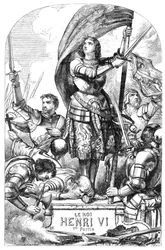 Koning Hendrik VI - Illustratie in 