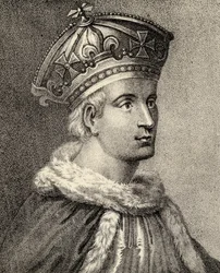 Koning Hendrik VI van Engeland, illustratie uit 