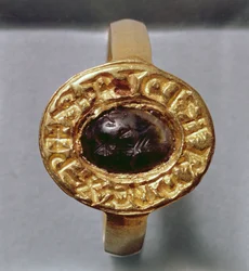 Ring van Koning Richard (goud en edelsteen)