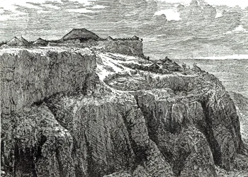 Huis van koning Theodore, Magdala uit 