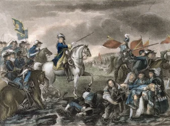 Koning Willem III (1650-1702) bij de Slag aan de Boyne