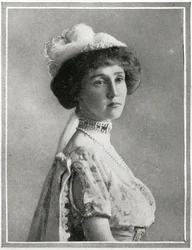 Lady Rothes, detail van Passagiers op de RMS Titanic, uit 