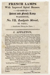 Lampmaker, handelskaart