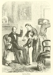 Het huis verlaten