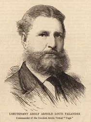 Luitenant Adolf Arnold Louis Palander (gravure)