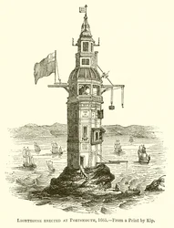Vuurtoren opgericht in Portsmouth, 1665