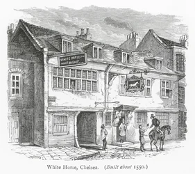 Clubs in Londen: White Horse, Chelsea (gravure)