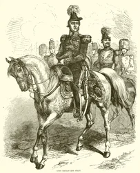 Lord Raglan en staf