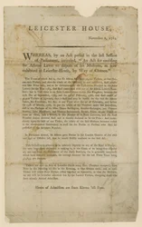 Loterij voor de verkoop van Sir Ashton Levers Museum, 1784