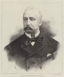 M Felix Faure, de nieuwe president van de Franse Republiek